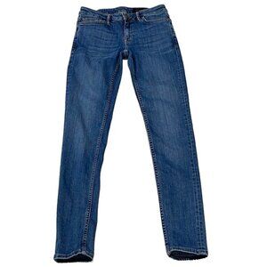 All Saints Jeans Mast Skinny Faded Denim Blue Size 26